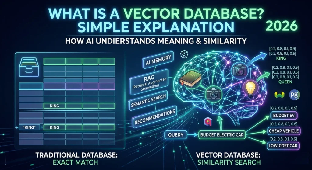 vector database explained 2026