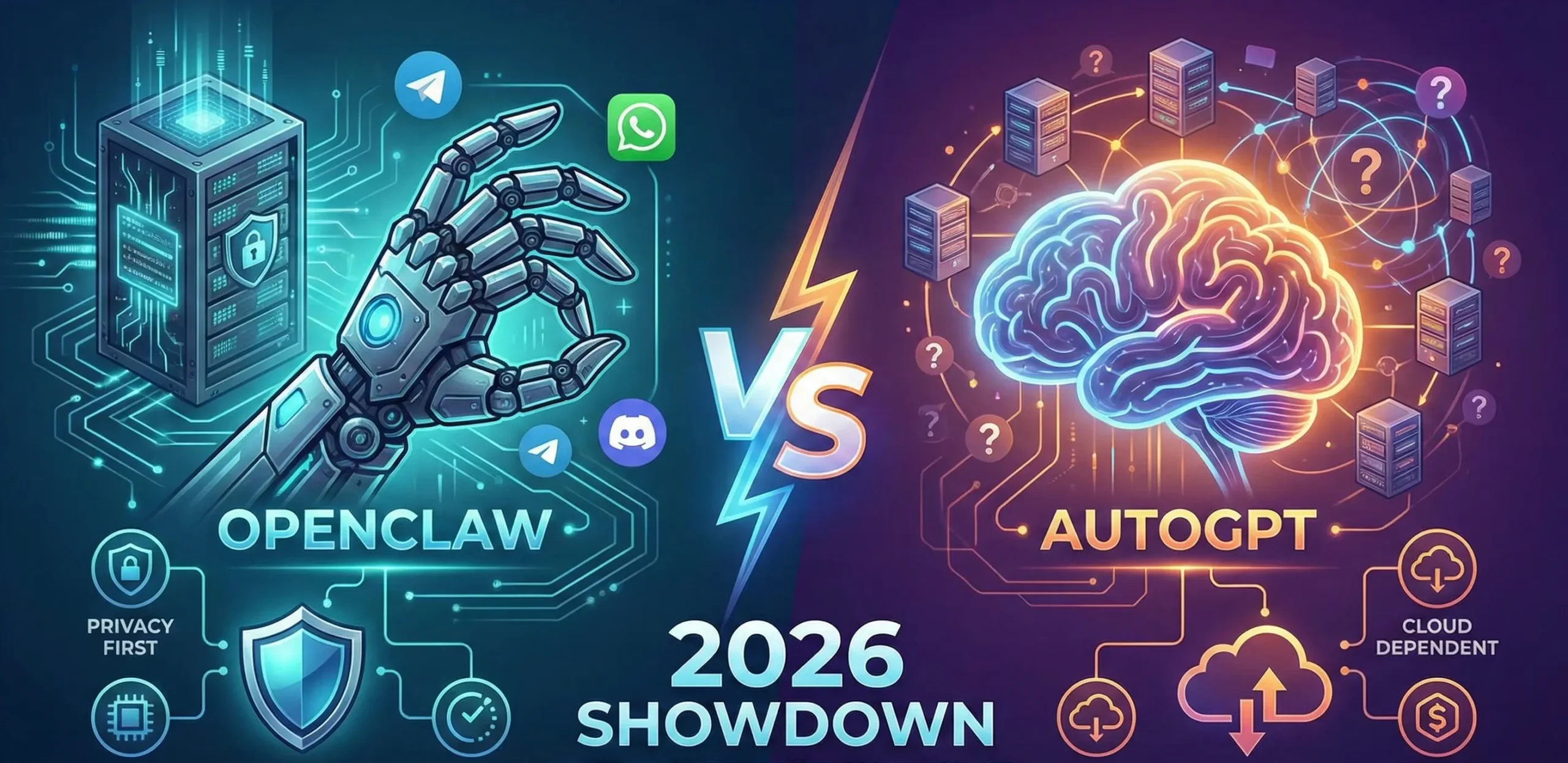 OpenClaw vs AutoGPT 2026