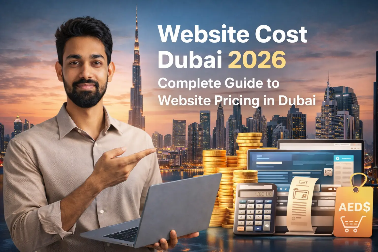 website cost Dubai 2026 - Salam Husain